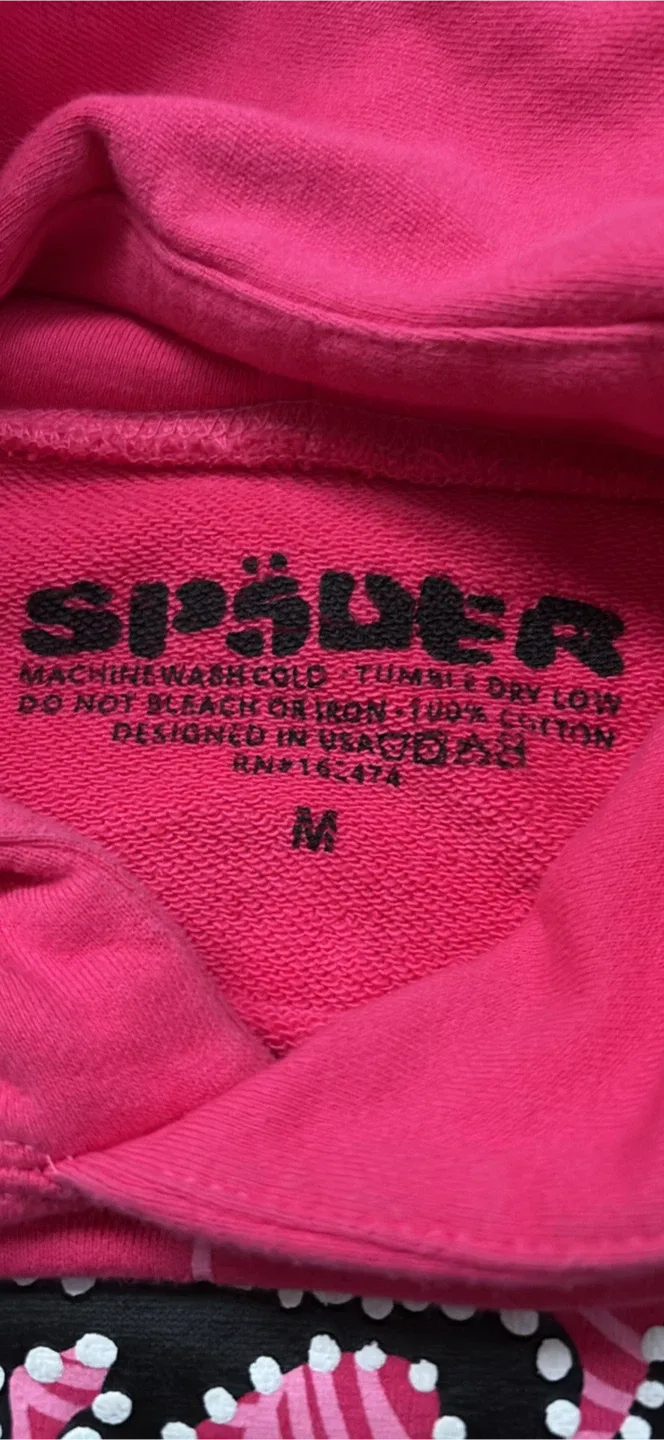 Spider Pink Hoodie(NEED GONE FAST) - photo 3