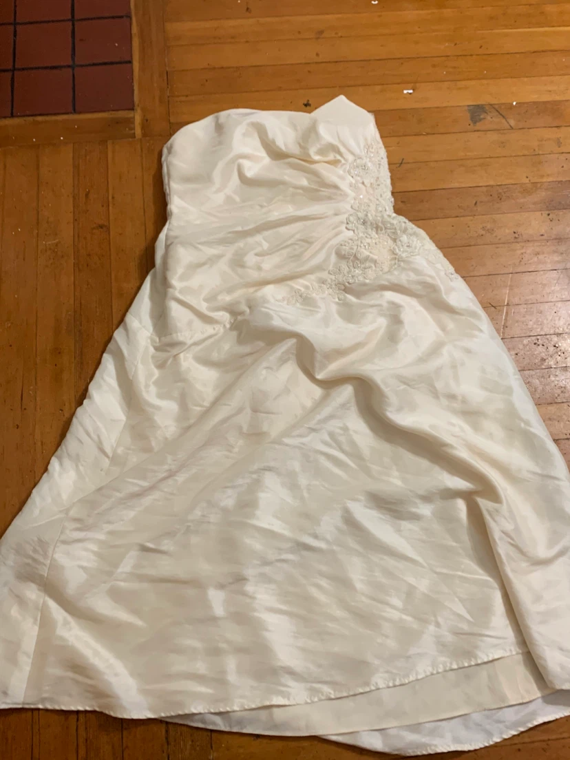 Strapless Wedding Dress 672-975-5756 - photo 2