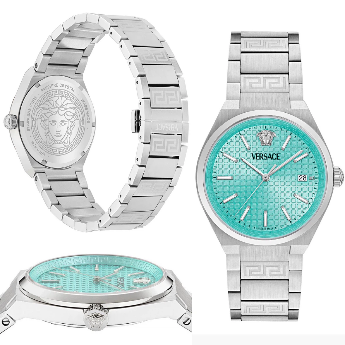 Versace ice dial Watch | Mens | 39 MM | Brand New | Retail:$1050