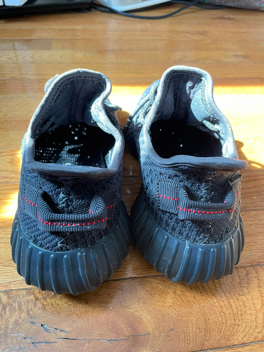 Adidas Yeezy Boost 350 V2 "Core Black" Shoes - photo 4