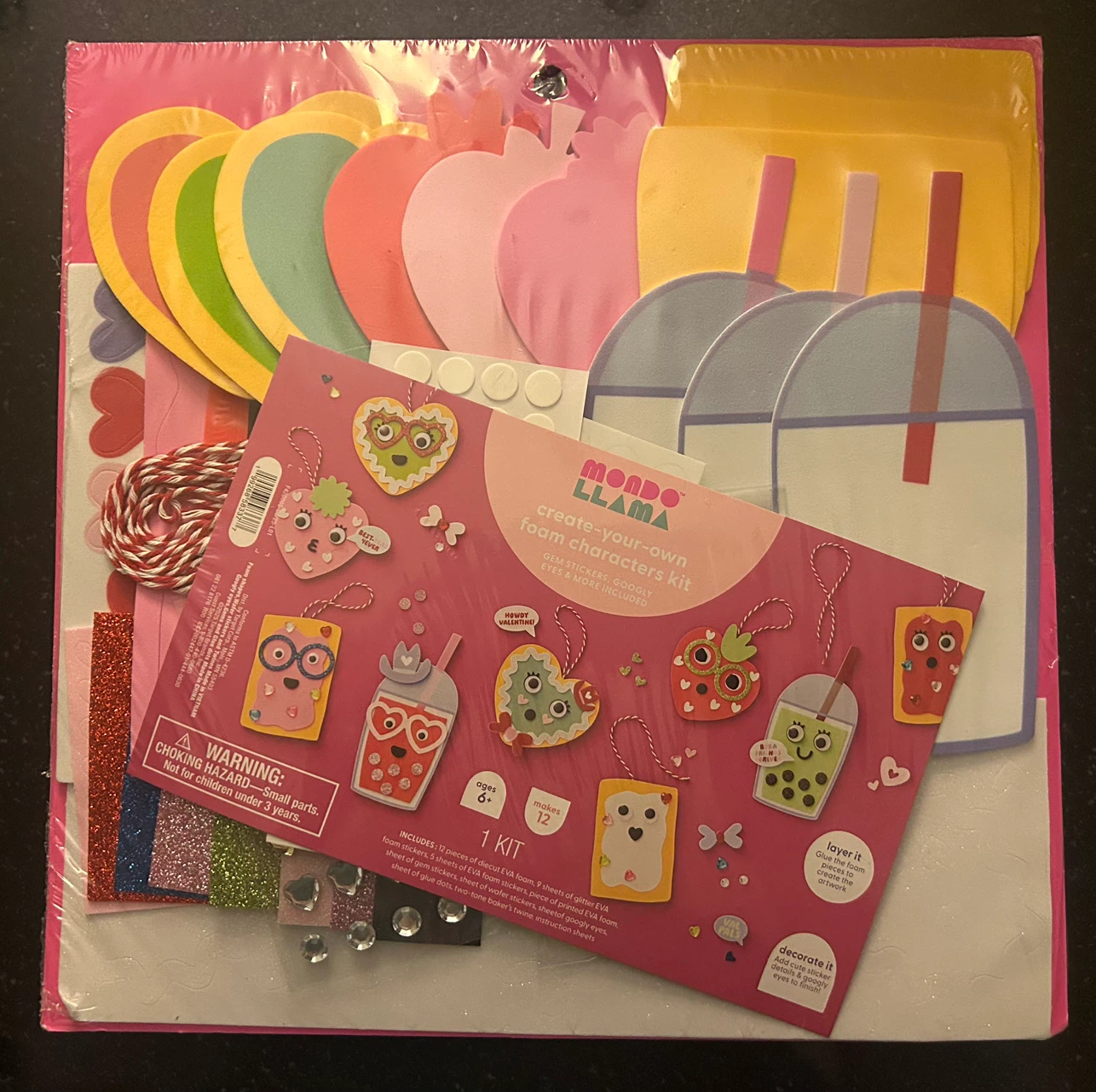 Mondo Llama Create-Your-Own Foam Characters Kit