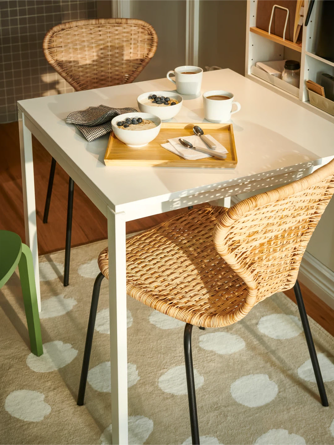 Moving!! IKEA white dining table