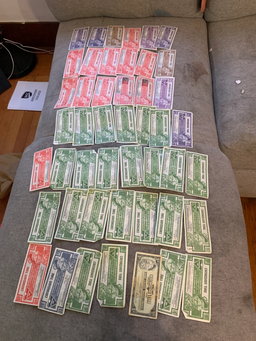 Canadian Tire Money Collection 672-975-5756 - photo 2