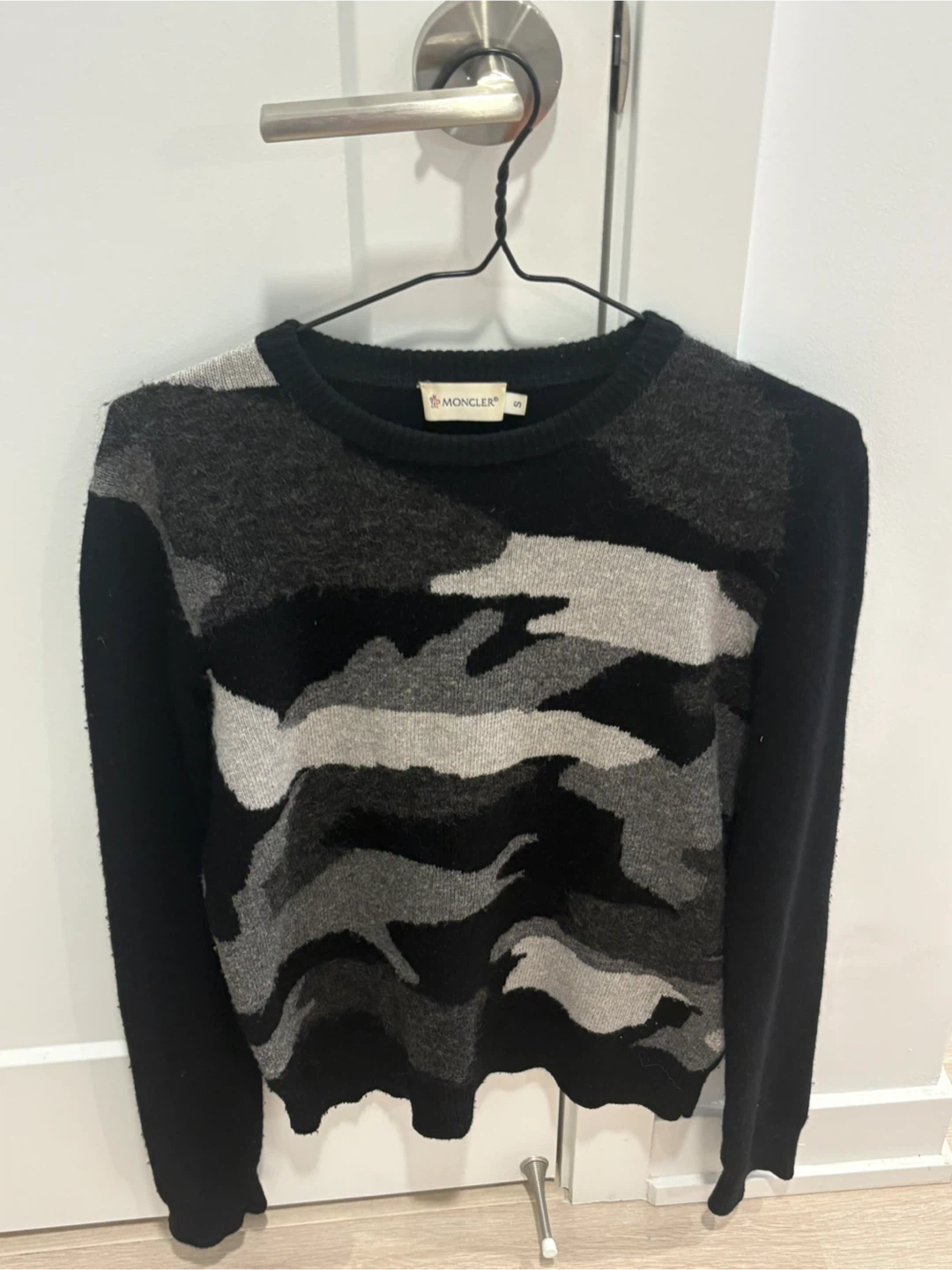 Moncler Camo Sweater Size S