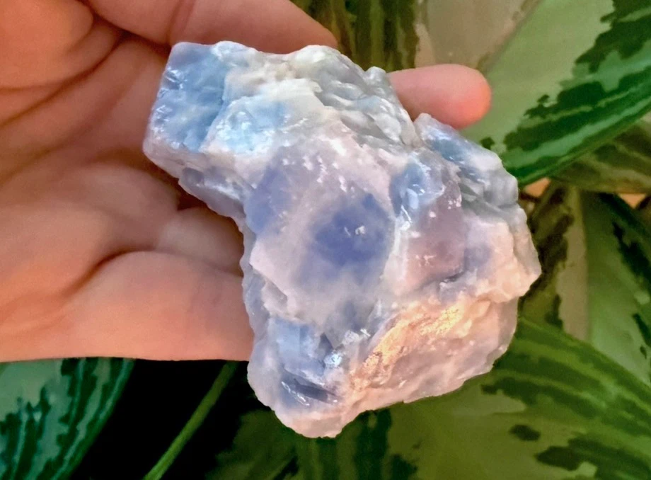 Blue Celestine Celestine Crystal From Morocco - photo 4