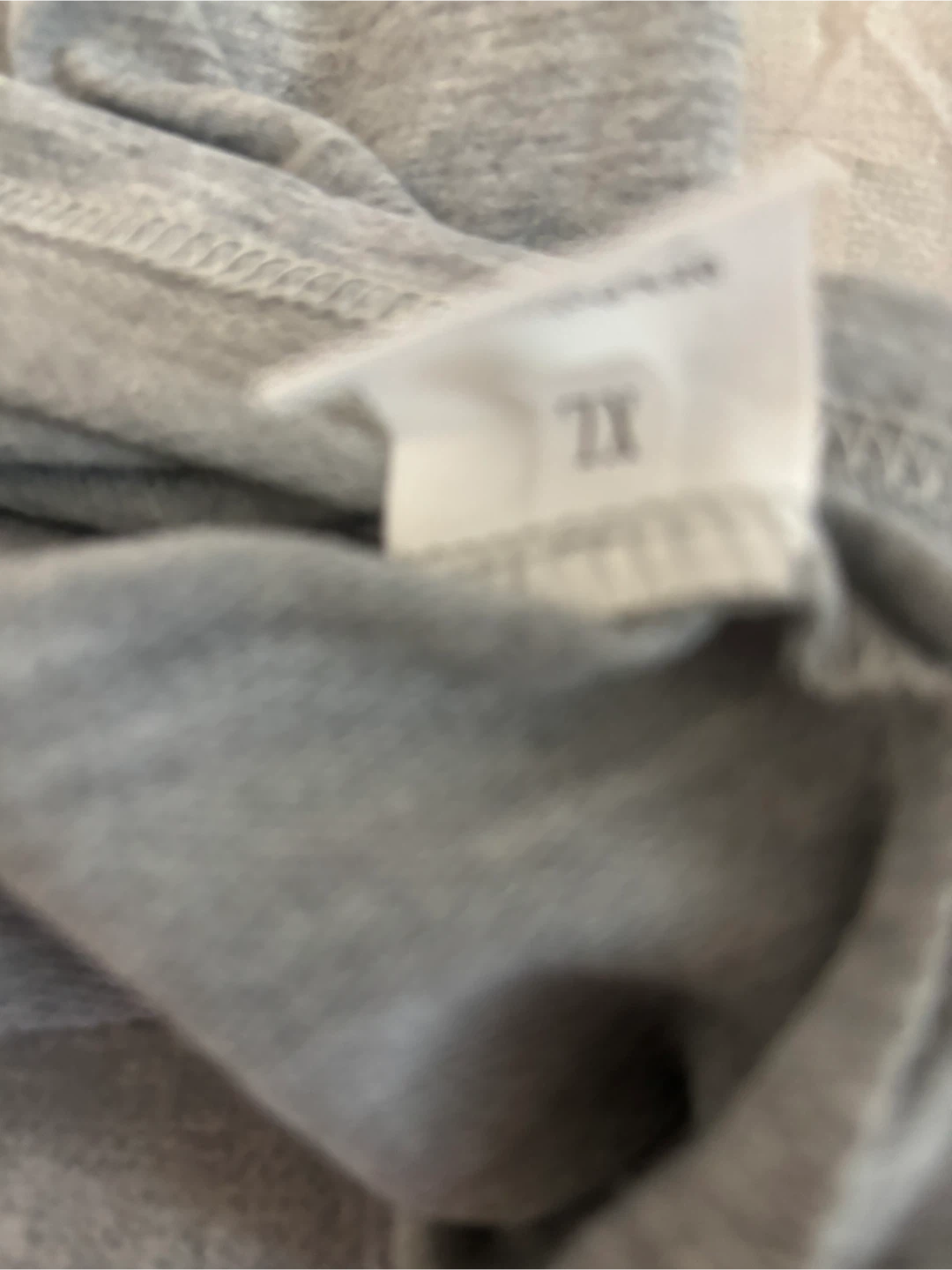 Grey Long Sleeve T-Shirt "Underestimate Me That'll Be Fun" XL - photo 2