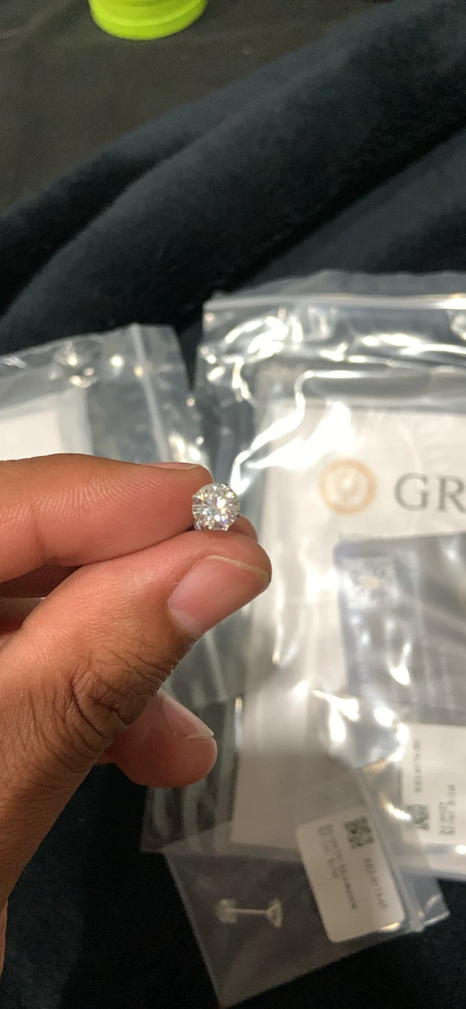 Diamond earrings