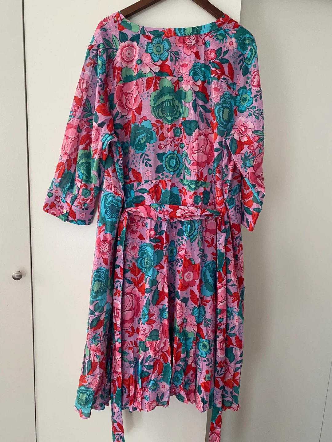 Talbots Plus Floral Print Button-Up Midi Dress 20W - photo 4