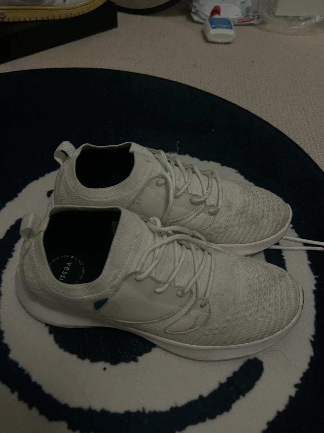 White Vessi Sneakers
