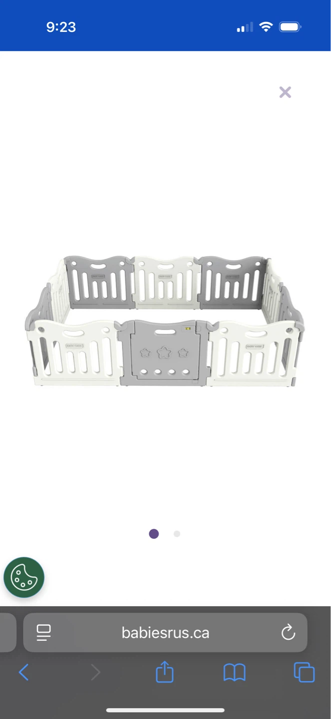 Funzone Playpen - Melange Grey