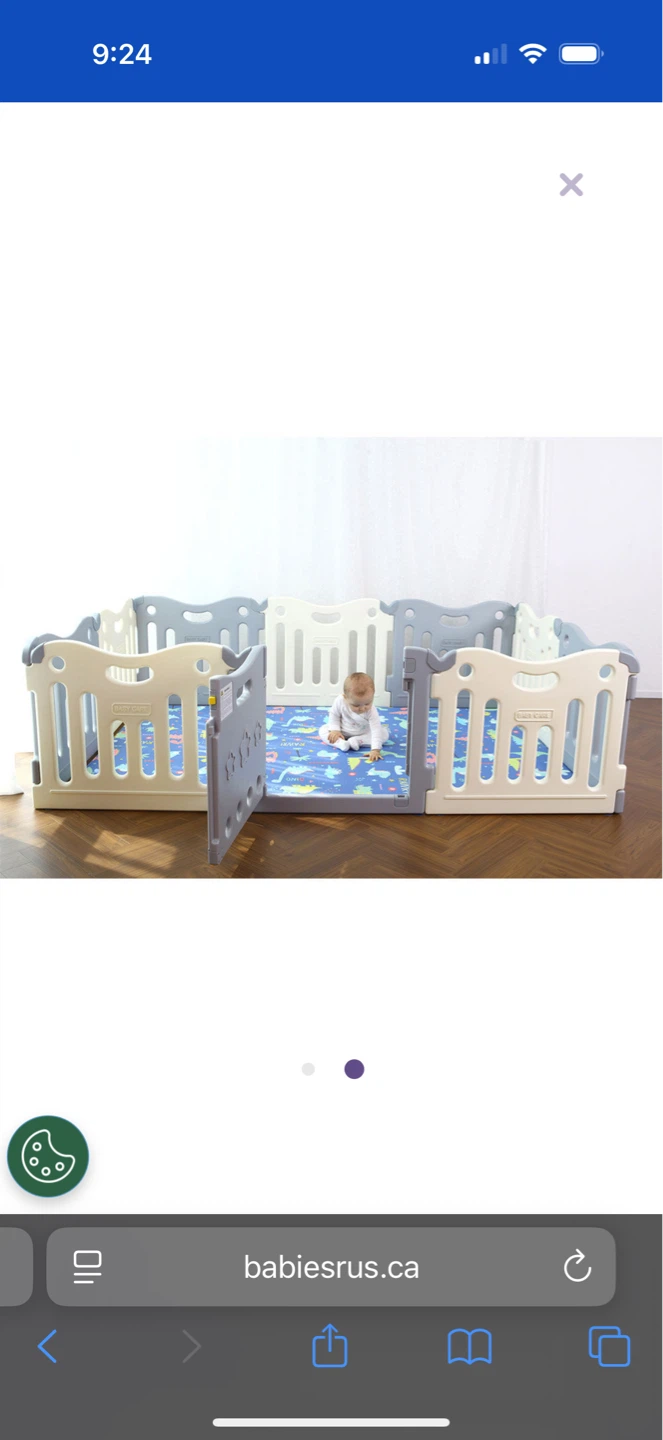 Funzone Playpen - Melange Grey - photo 2