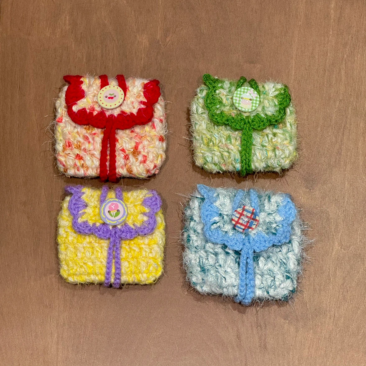 Moving sale- must go Cute crochet wallets