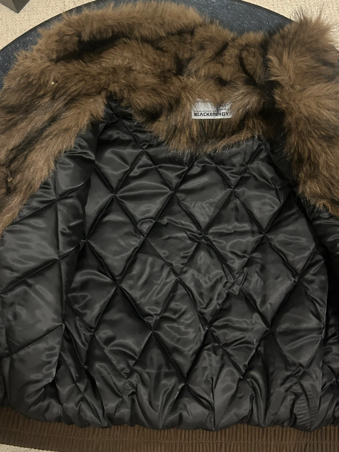 Brown Suede Bomber Jacket - photo 3