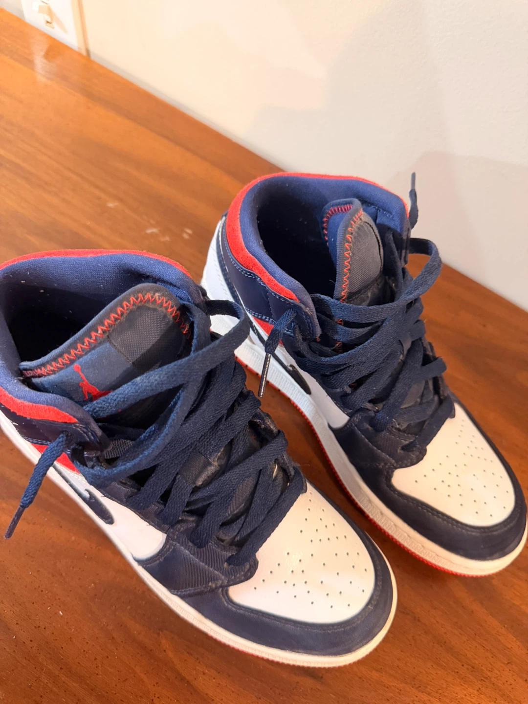 Nike Air Jordan 1 Mid SE USA - photo 2