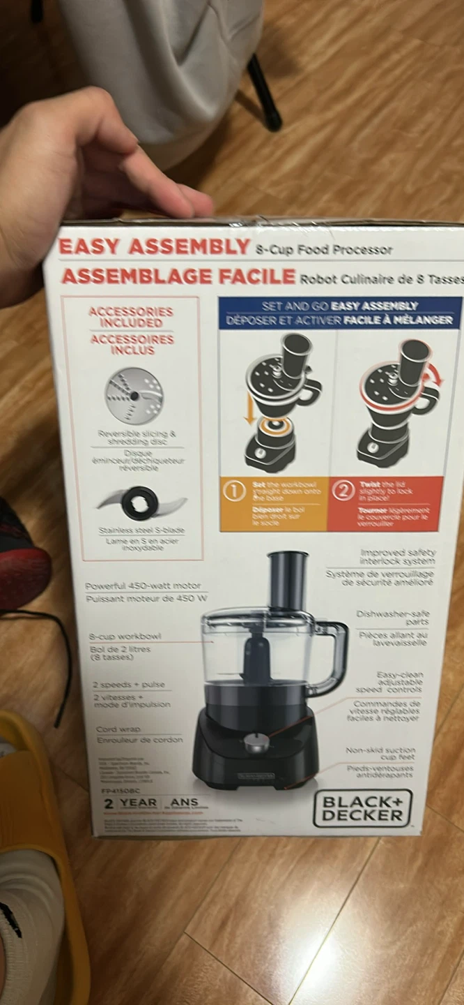 BLACK+DECKER 8-Cup Food Processor - photo 3