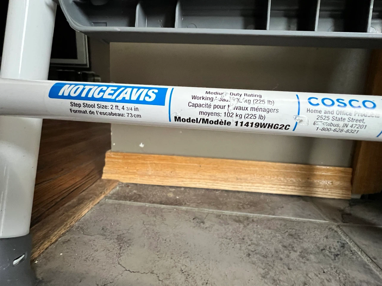 COSCO 3 Step Folding Step Stool - photo 2