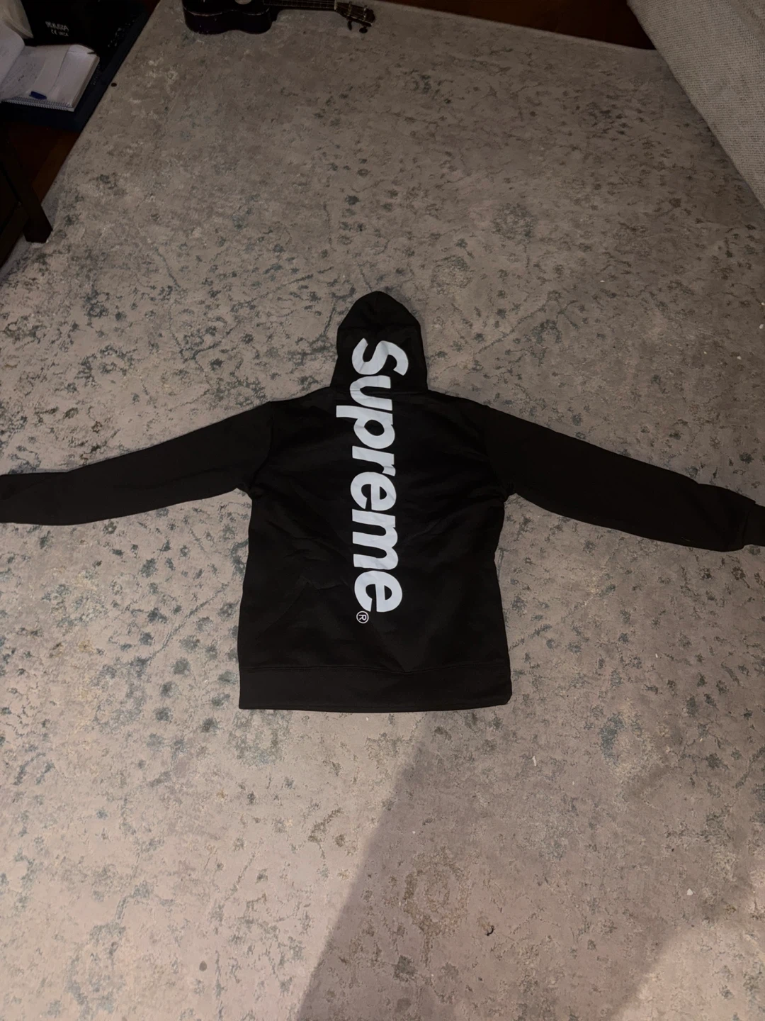 Supreme Black Hoodie