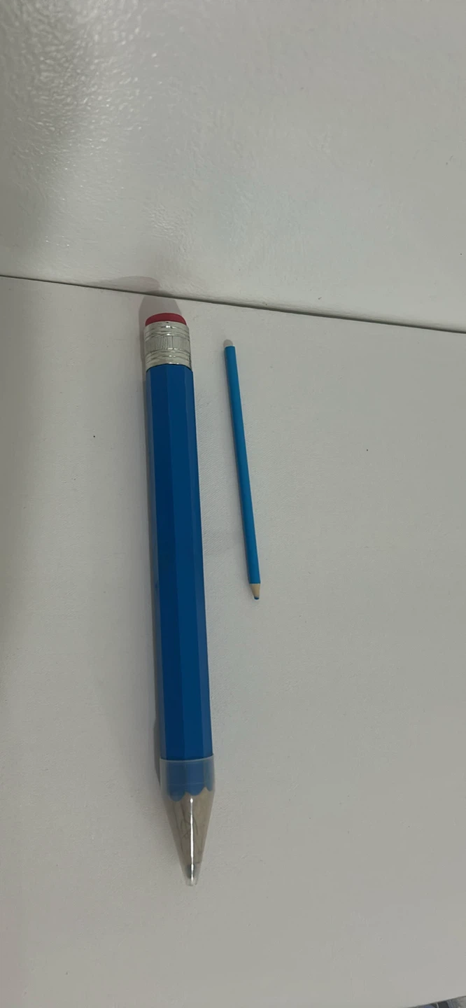 Giant Blue Pencil