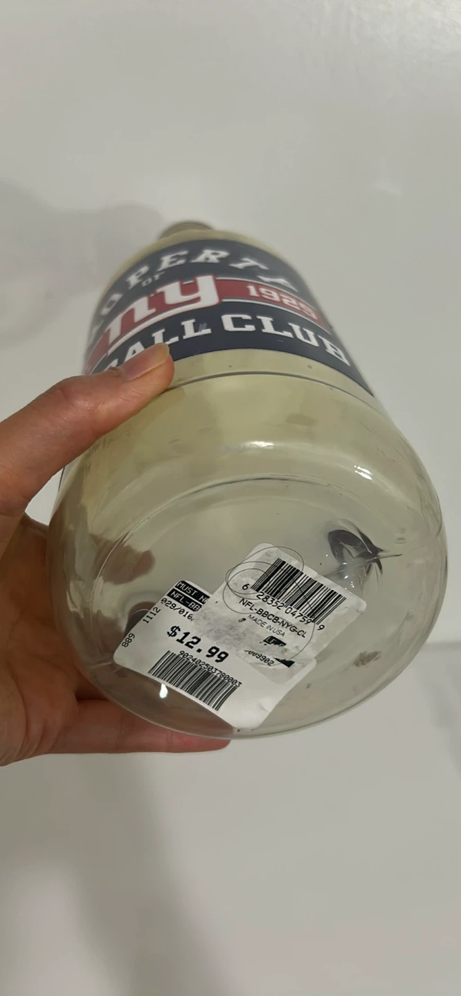 NY Giants "Property Of" Bottle Coin Bank - photo 2