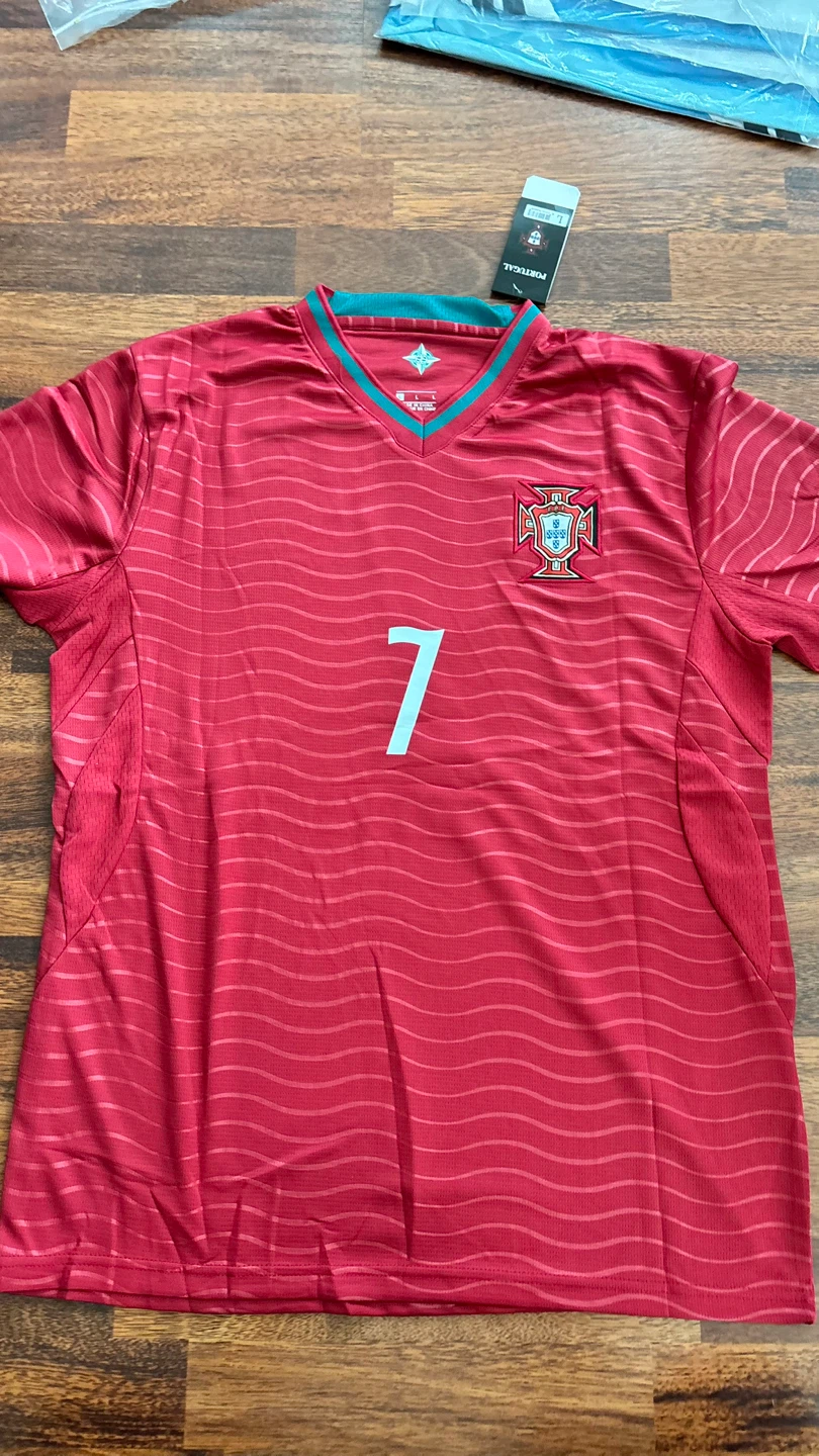 Portugal Ronaldo #7 World Cup Soccer Jersey