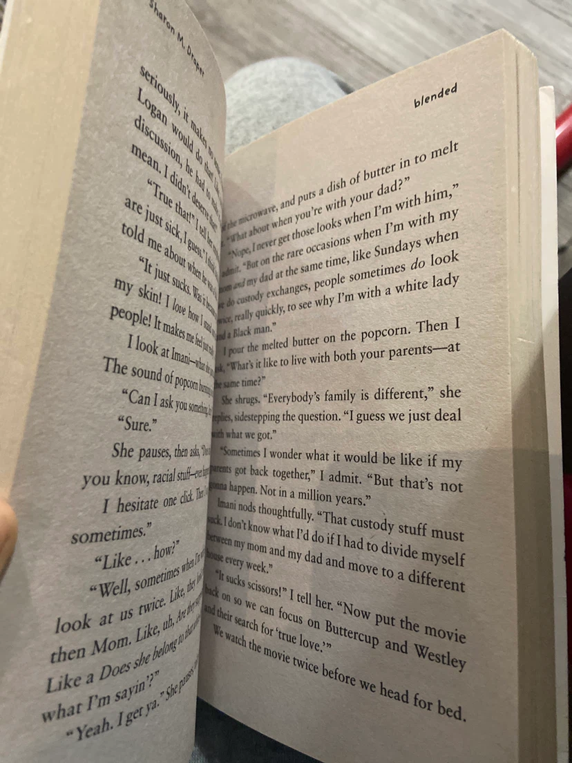 Blended by Sharon M. Draper - Paperback Book - photo 4