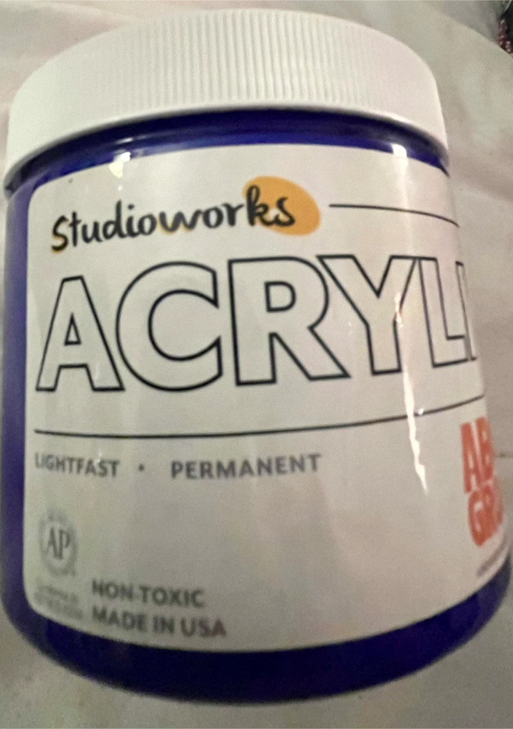 Studioworks Acrylic Paint - Ultra Blue