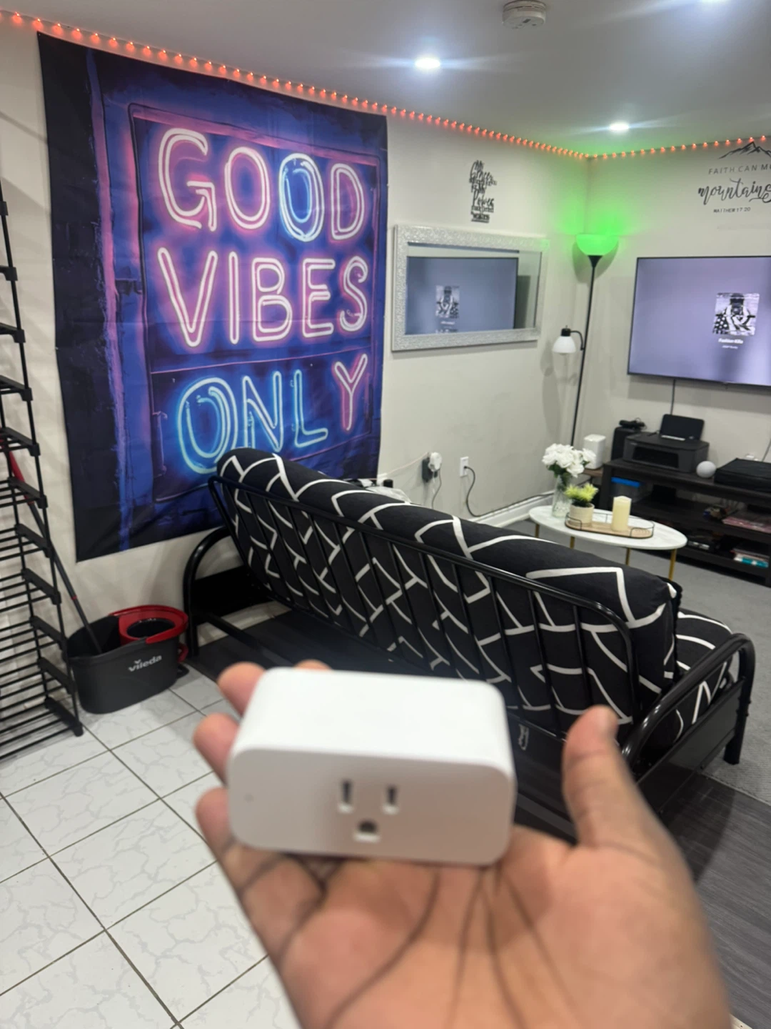White Amazon Smart Plug