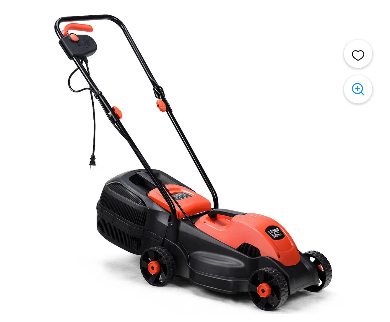1200W Electric Lawnmower 320mm Cutting Width