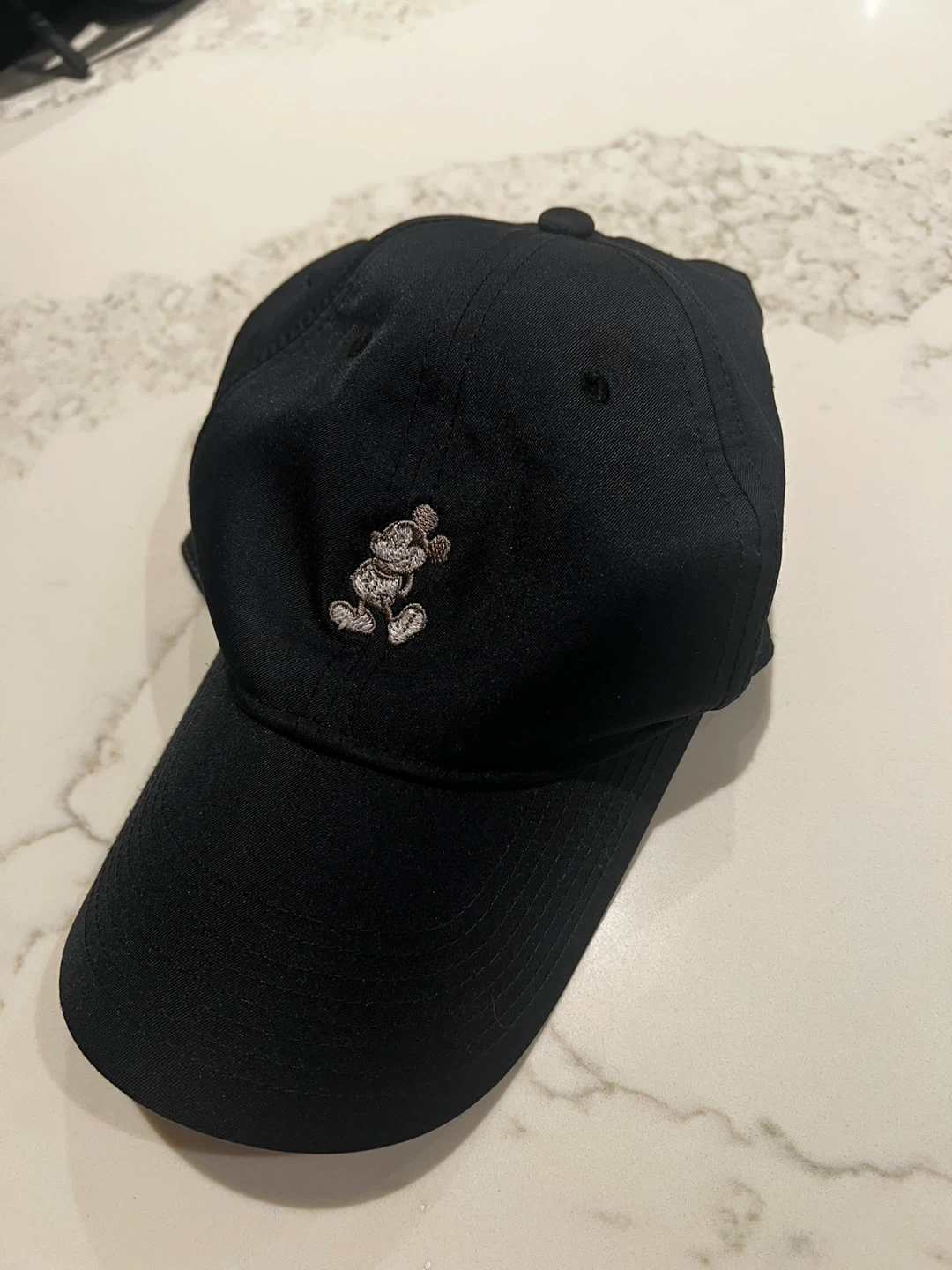 Black Mickey Mouse Baseball Cap