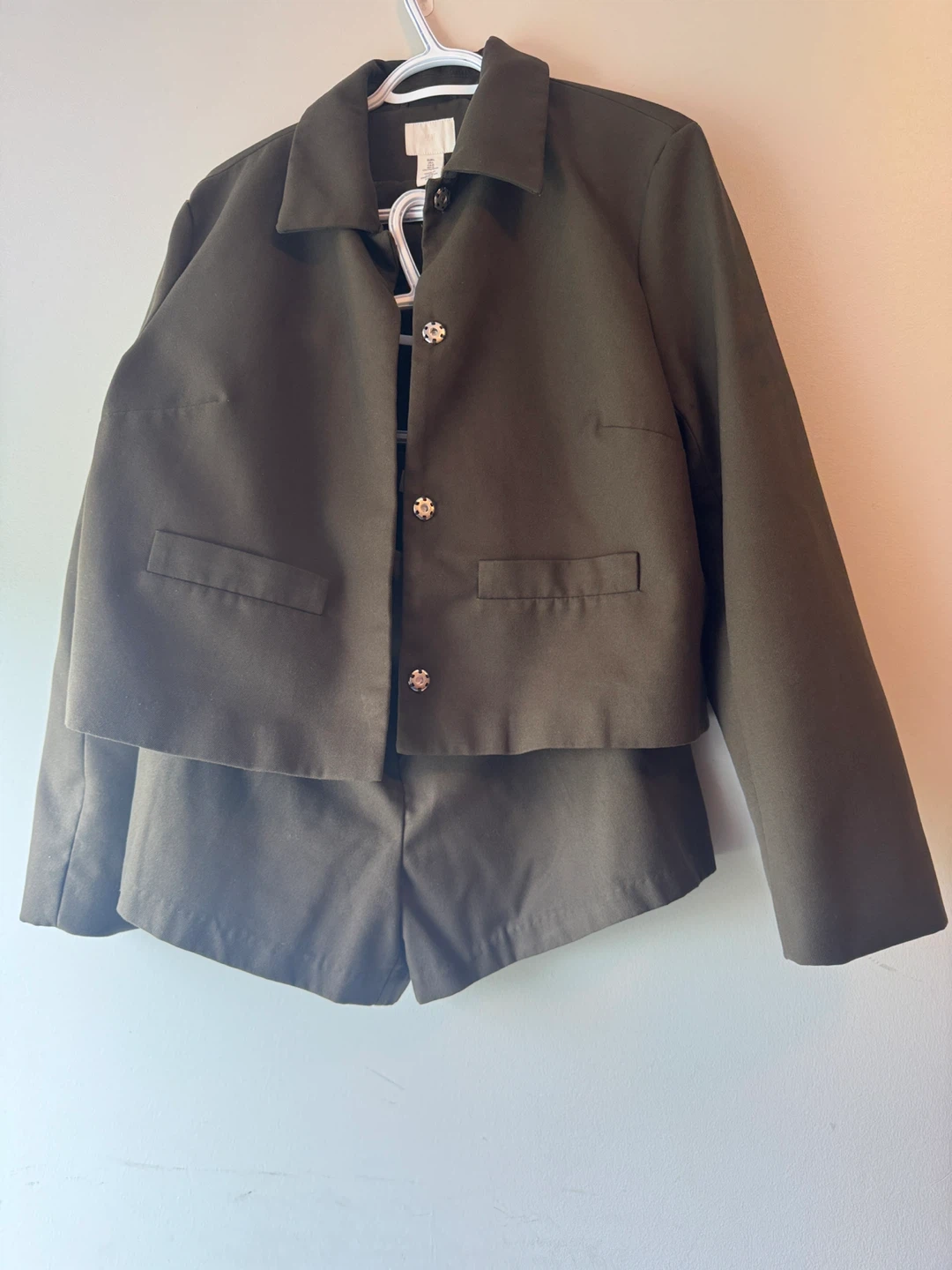 H&M Blazer and Shorts Set