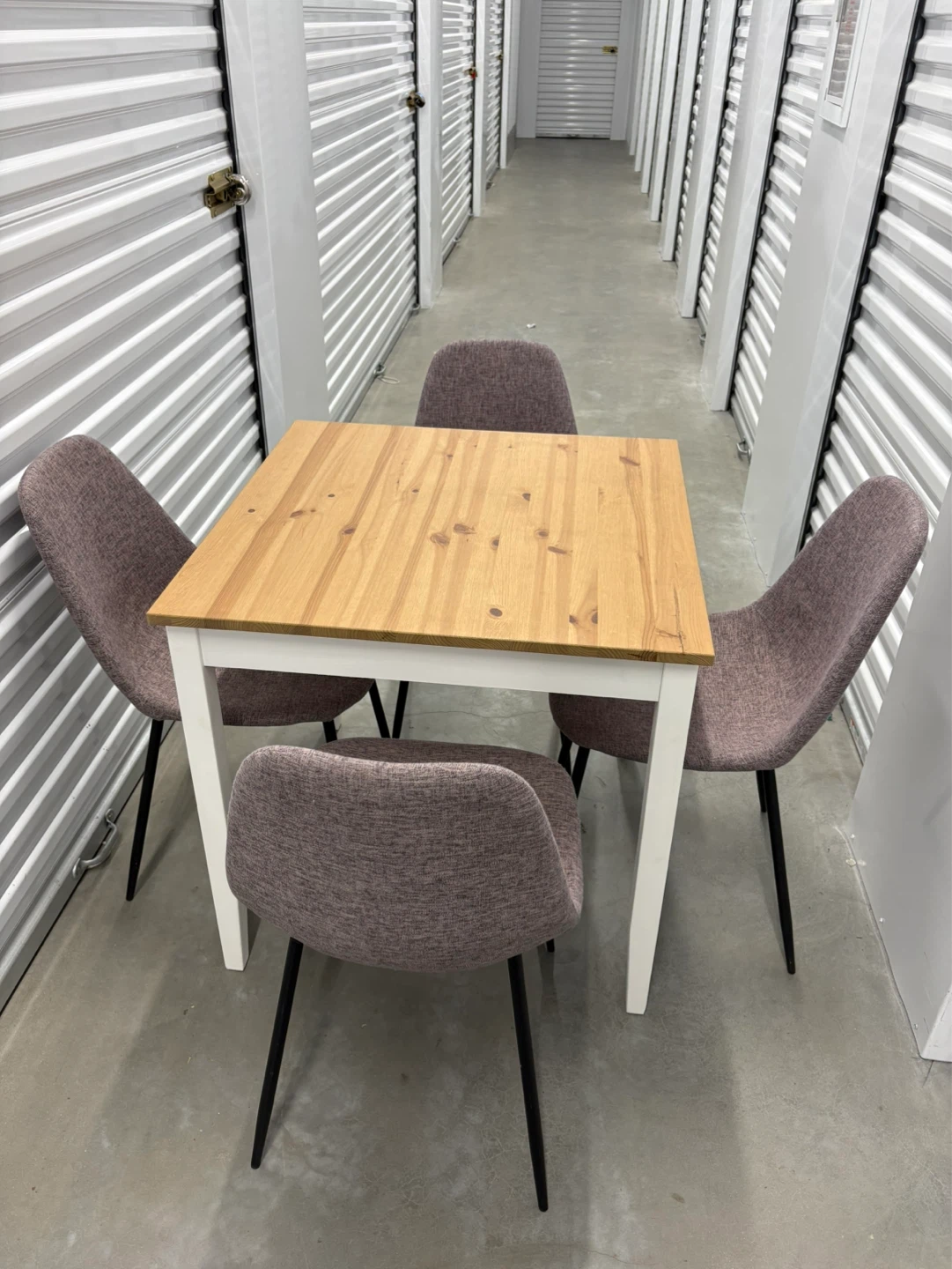 Can deliver—Ikea square table and 4 chairs. - photo 2