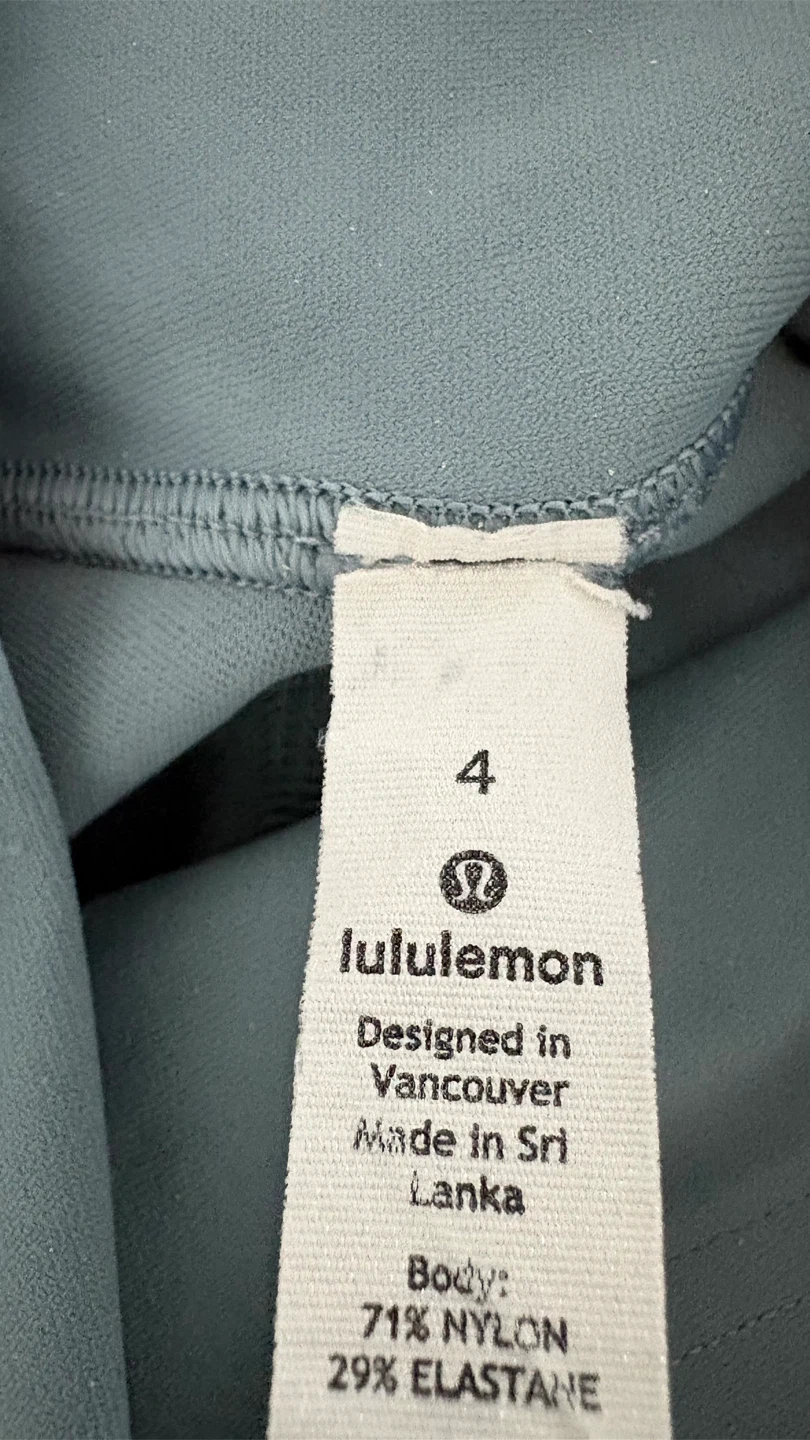 blue Lululemon Leggings Size 4 - photo 3