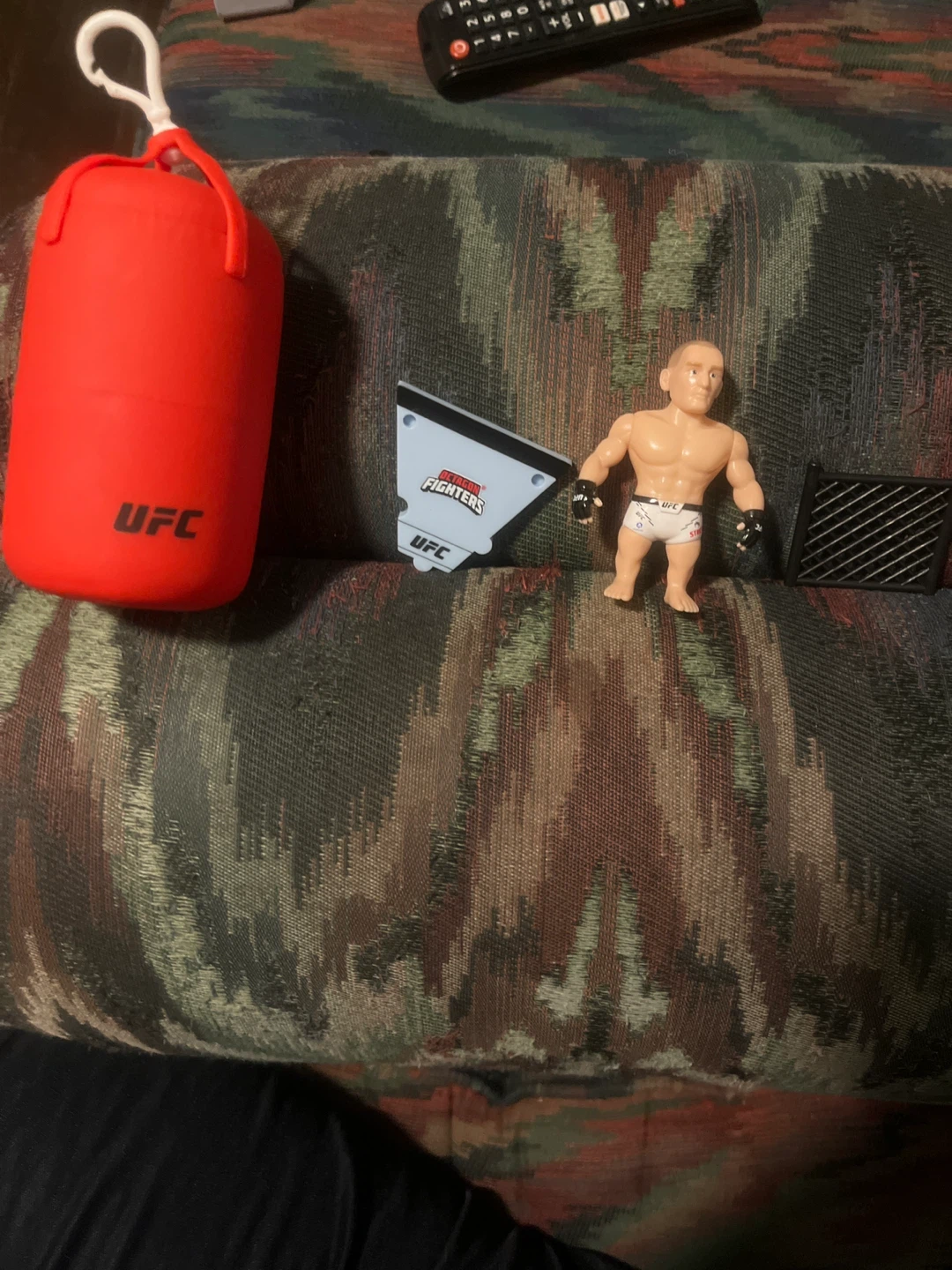 UFC Mini Punching Bag and Action Figure