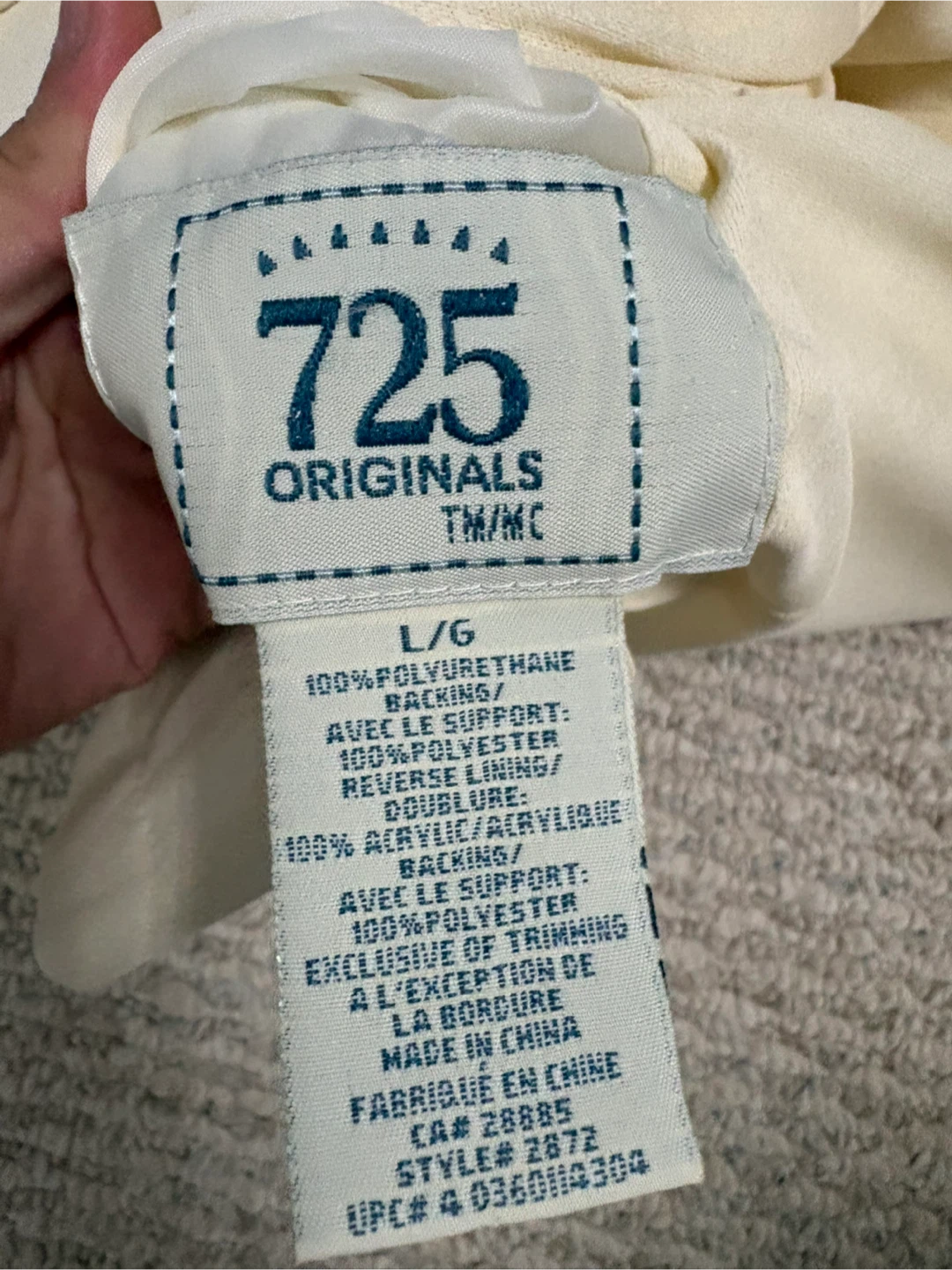 725 Originals Cream Faux Fur Hooded Jacket - photo 4