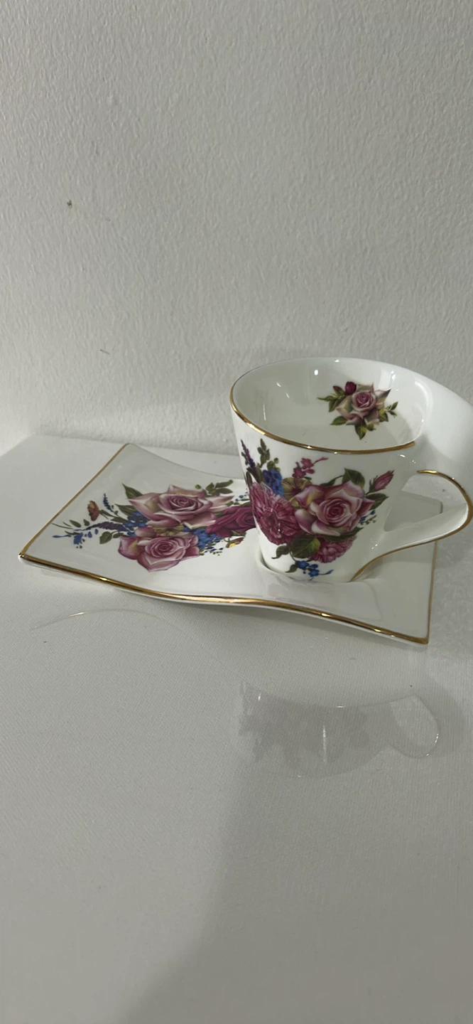 Teaopia floral teacup and saucer set - photo 4