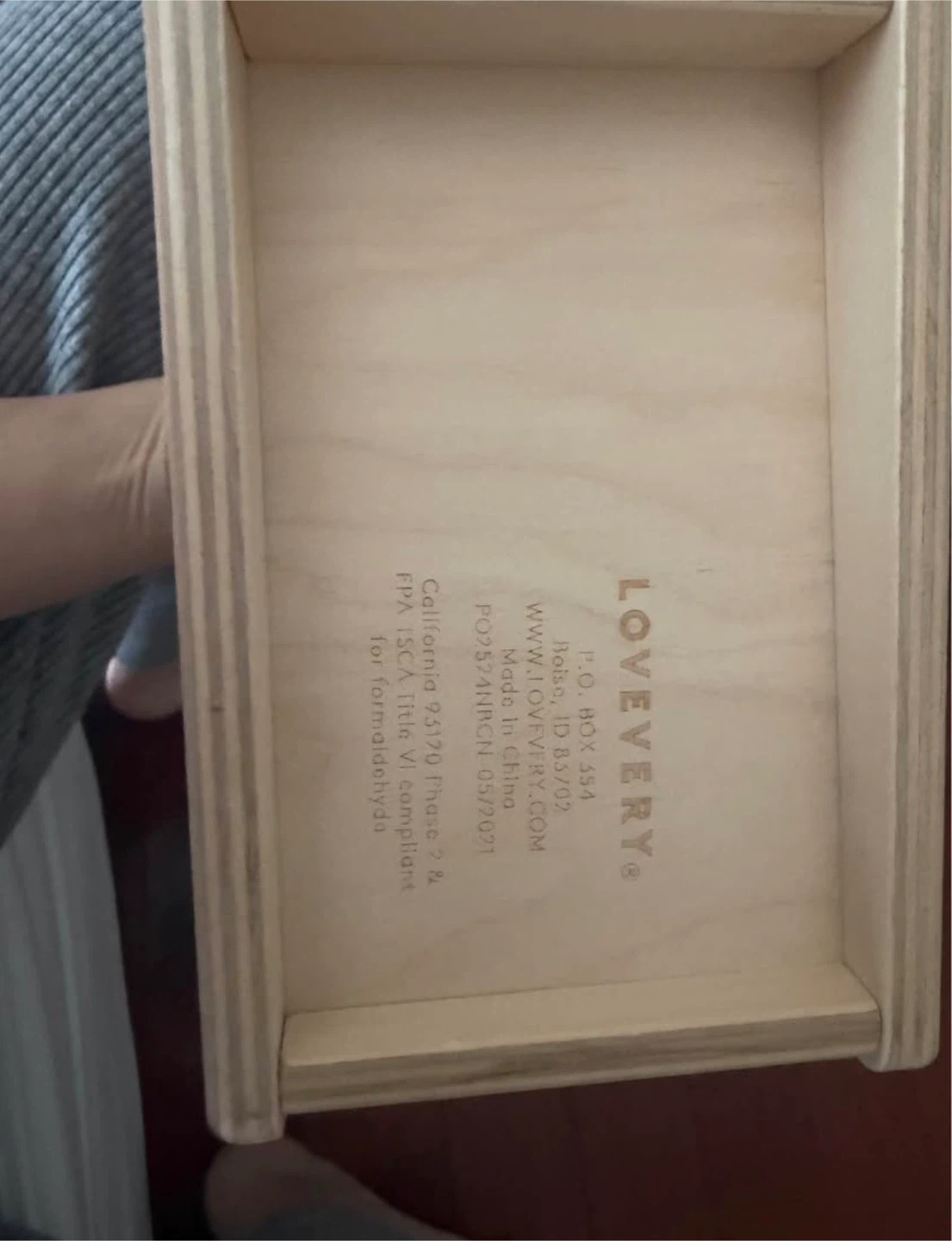 Lovevery sliding top box - photo 2