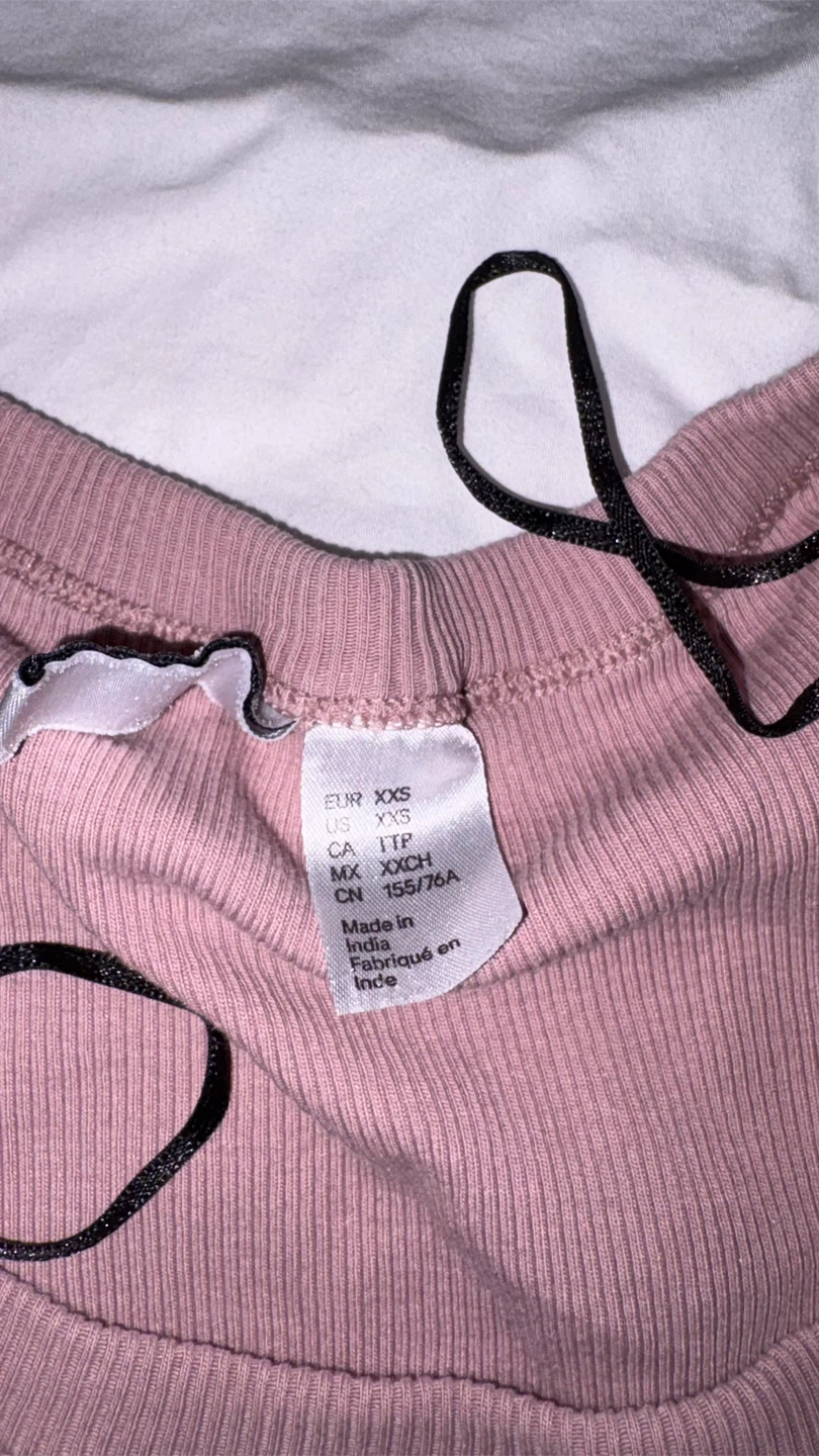 H&M Ribbed Cropped Top - photo 3