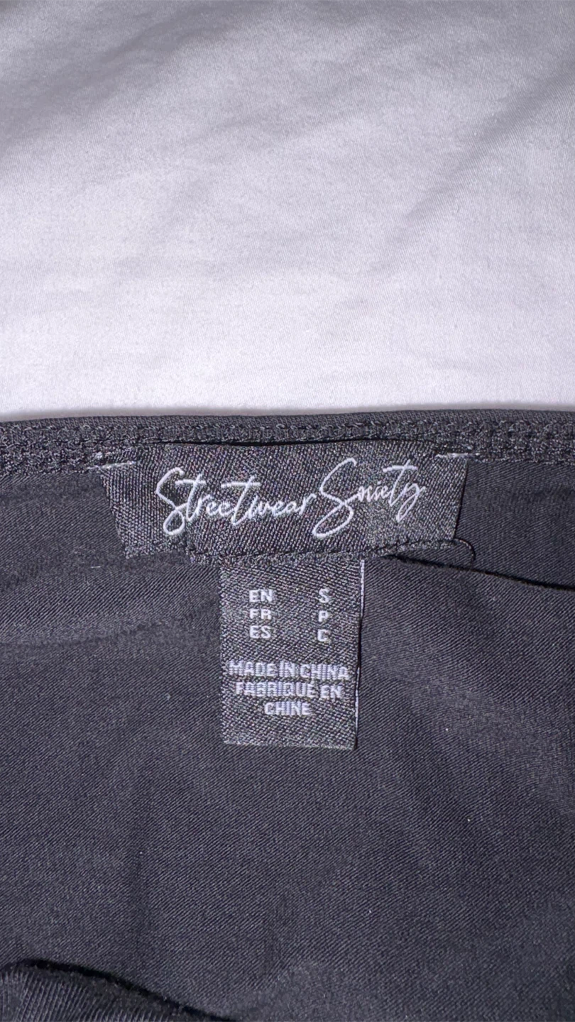 Streetwear Society Black Cami - Size S - photo 3