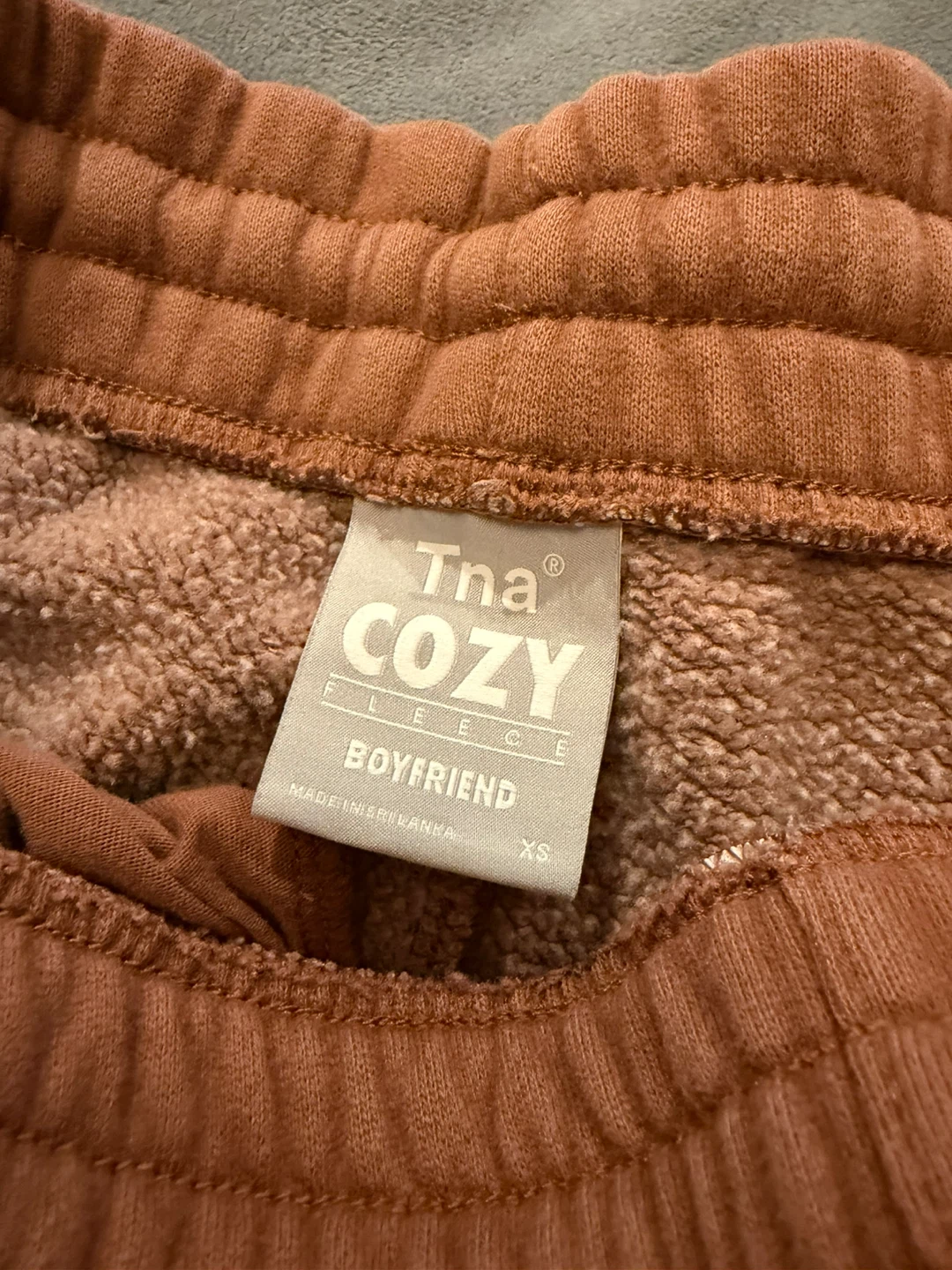 Tna Cozy Fleece Boyfriend Sweatpants XS - photo 2