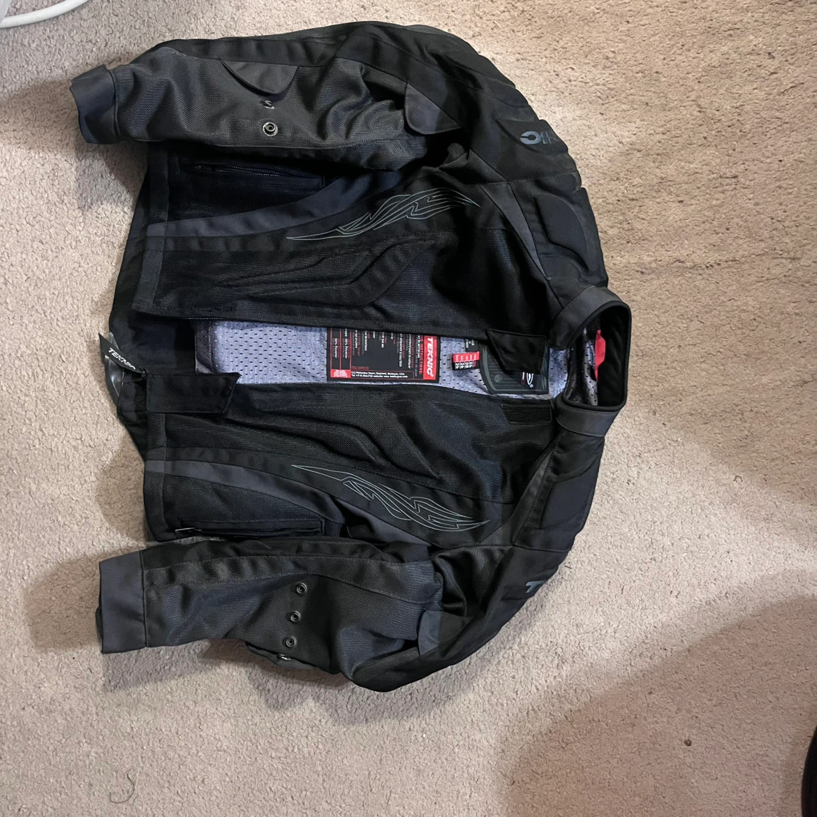 Teknic Ladies Motorcycle Jacket - Size 08 - photo 2