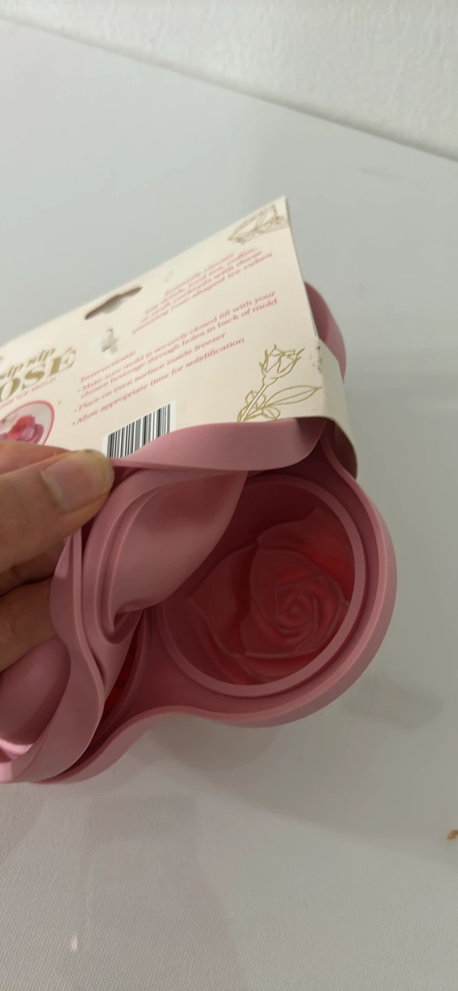 Sip Sip Rosé Silicone Ice Mold - Rose Shape - photo 4
