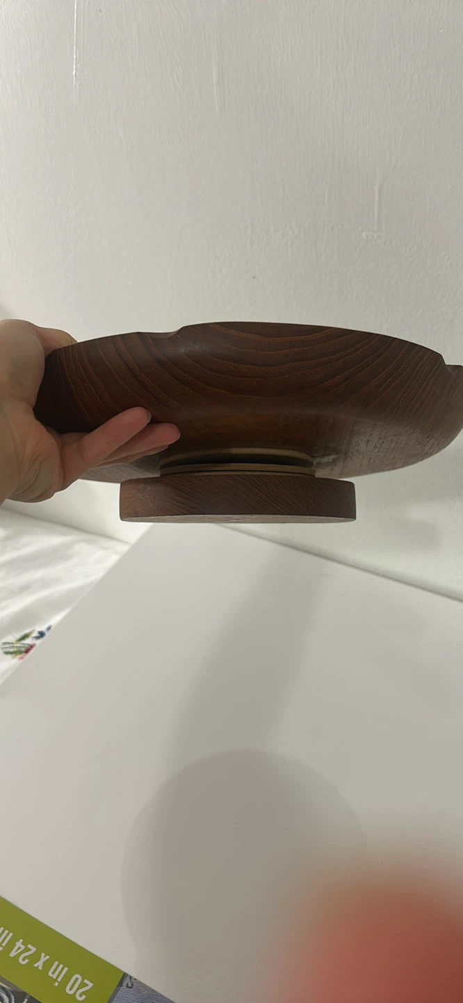 Wooden Divided Serving Platter - photo 2