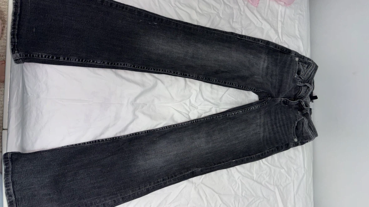 H&M Grey Bootcut Jeans Y2K