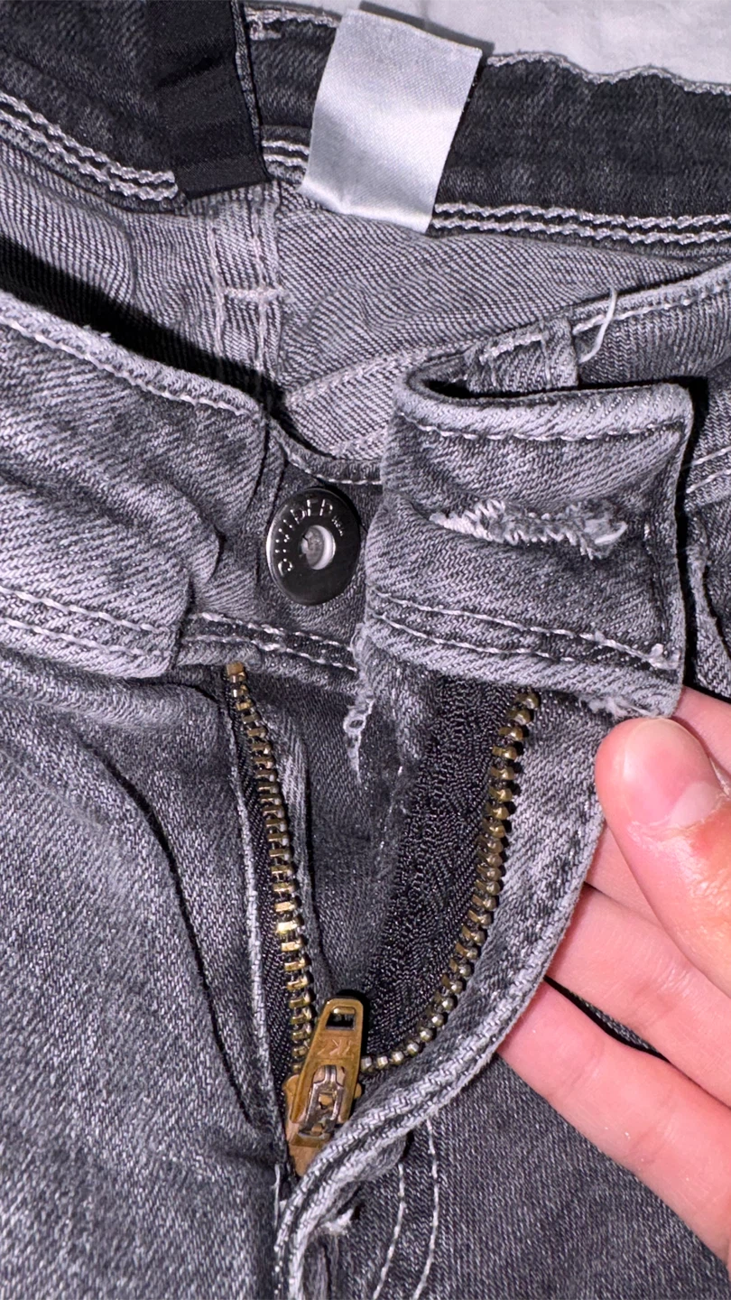 H&M Grey Bootcut Jeans Y2K - photo 2
