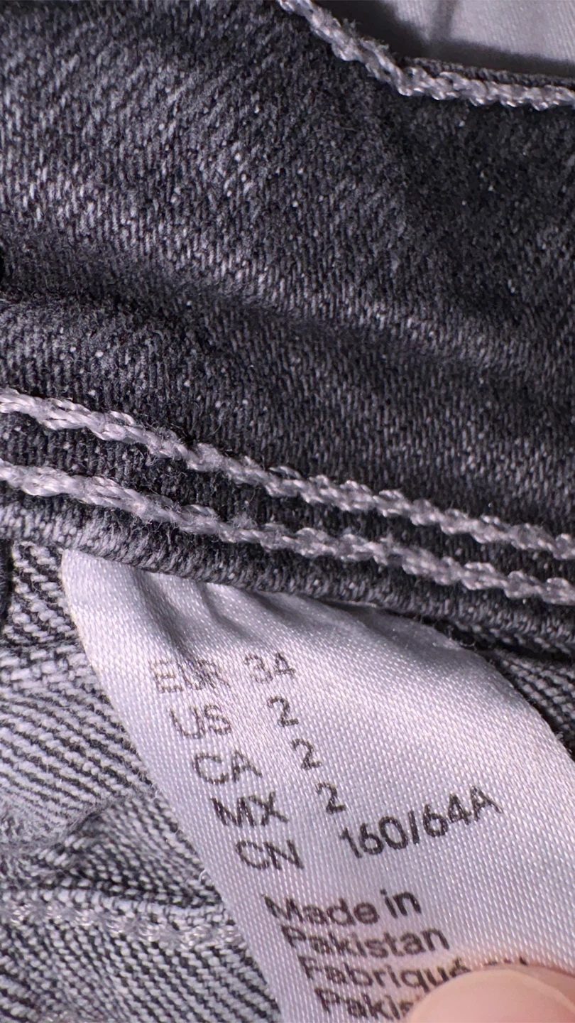 H&M Grey Bootcut Jeans Y2K - photo 3