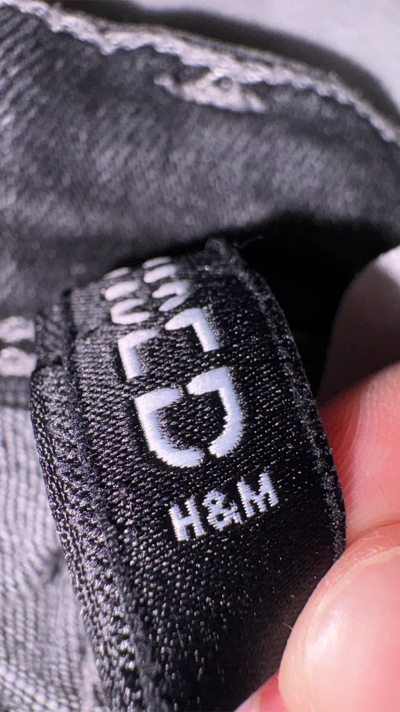 H&M Grey Bootcut Jeans Y2K - photo 4