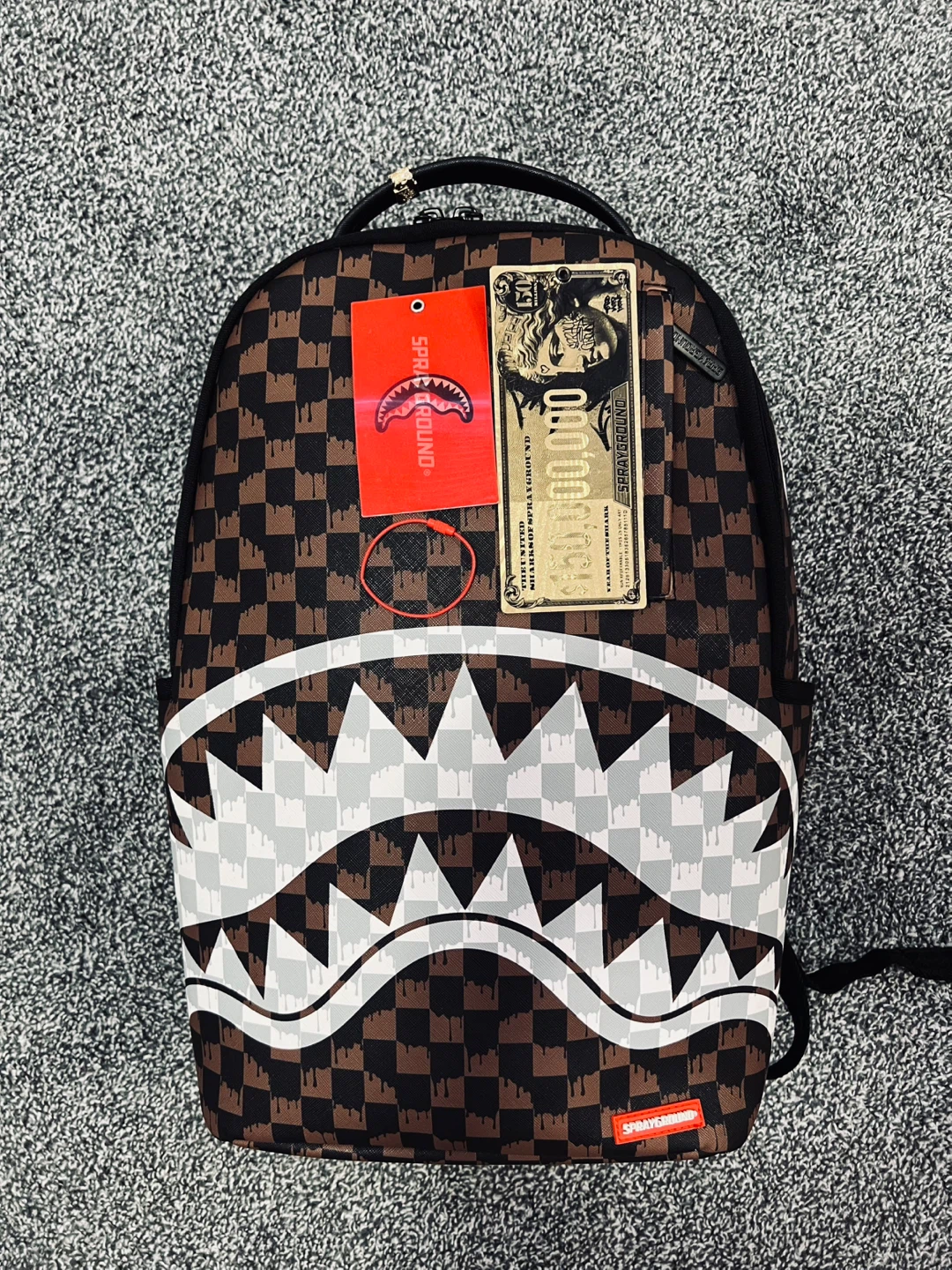 Sprayground Drip Shark Brown Backpack - photo 2
