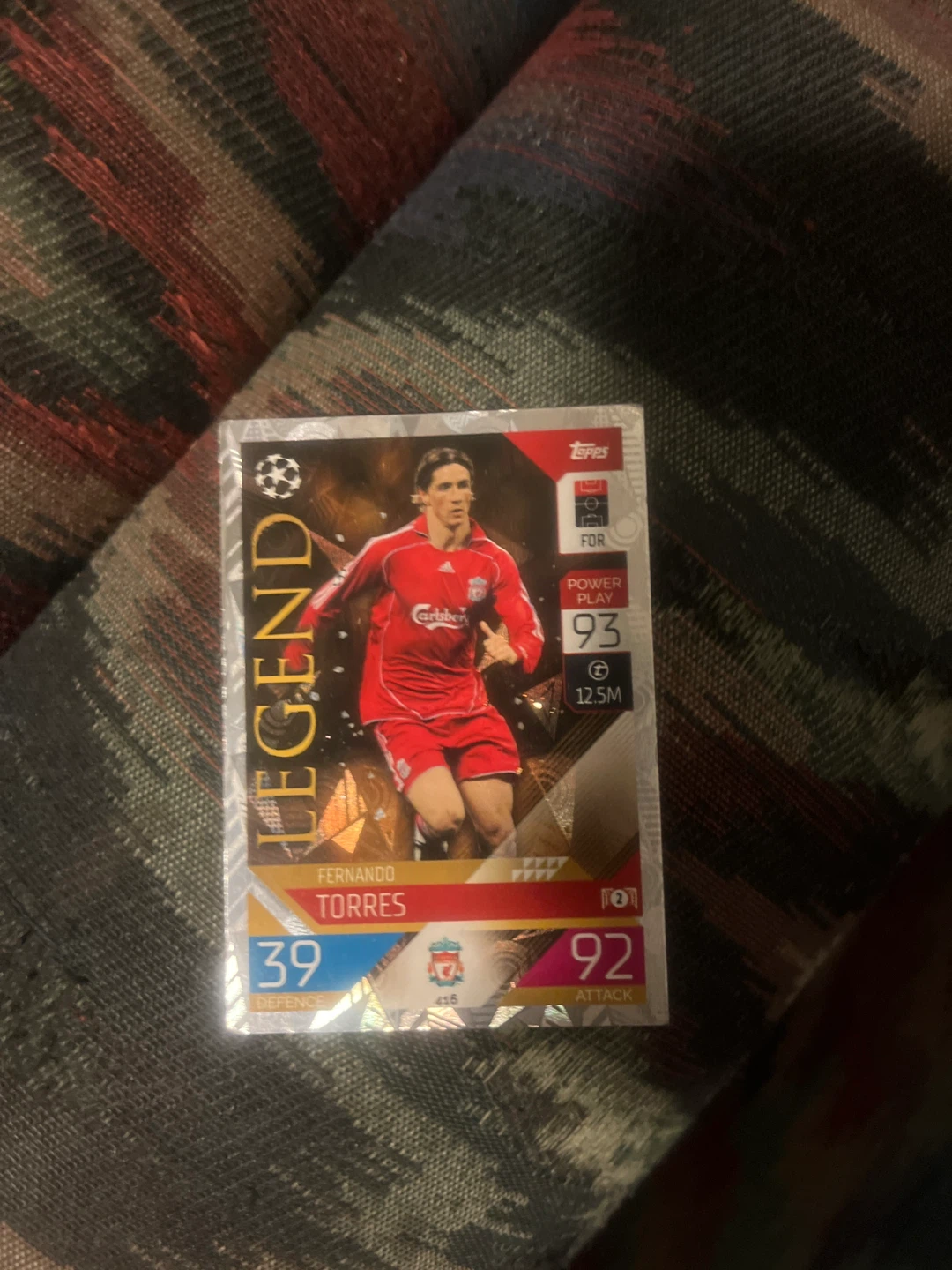 Topps Fernando Torres Legend Football Card
