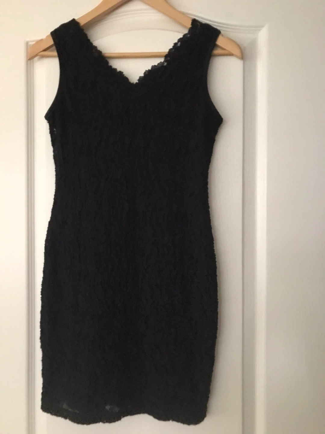 Never worn Black lace  mini dress