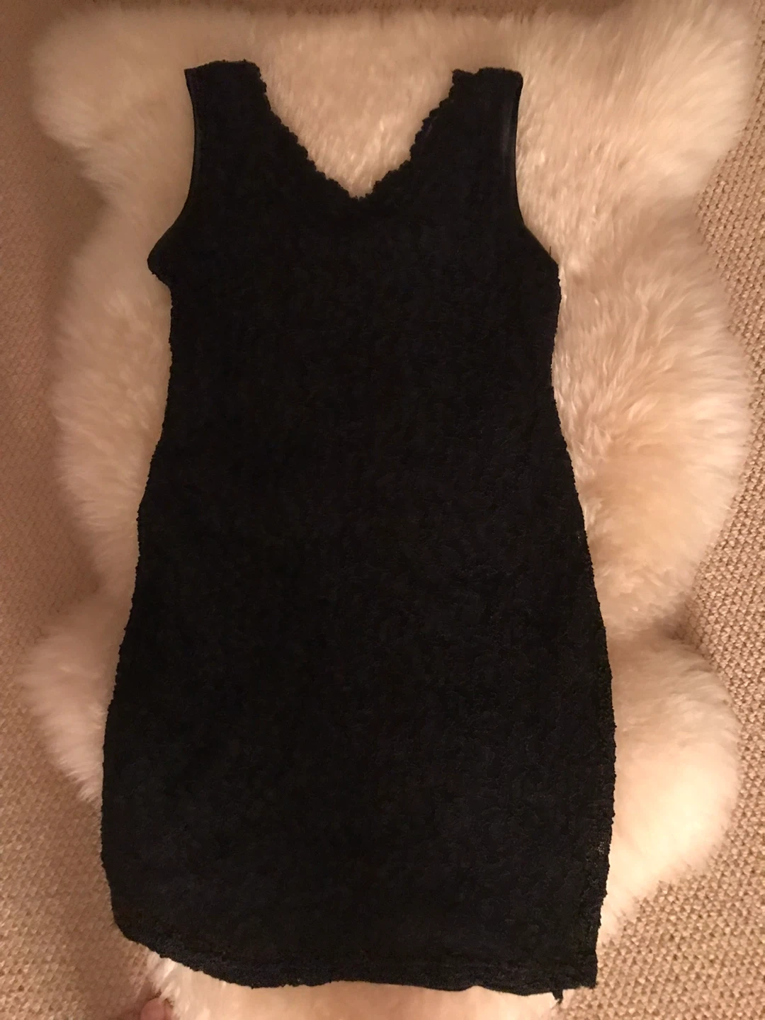 Never worn Black lace  mini dress - photo 2